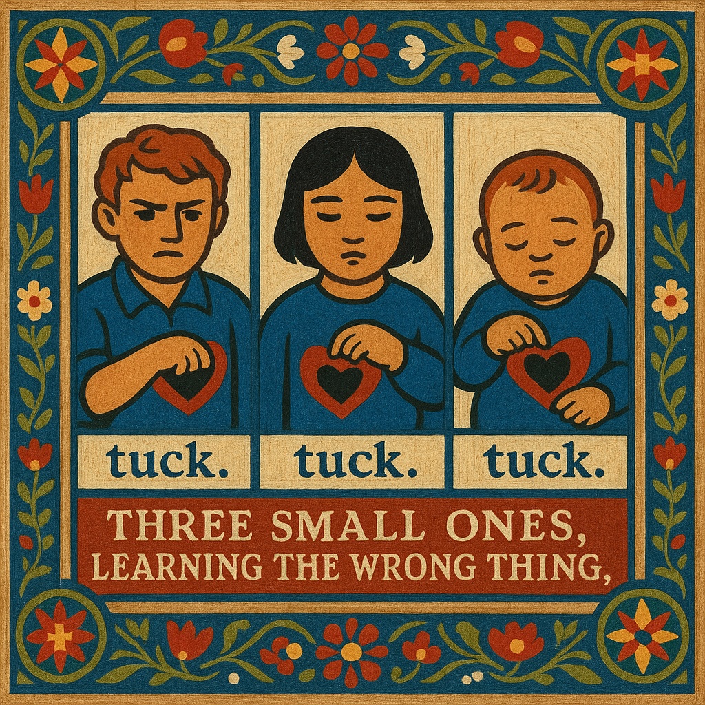 Three Tuckings