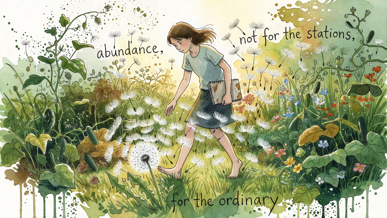 Dandelion Walk