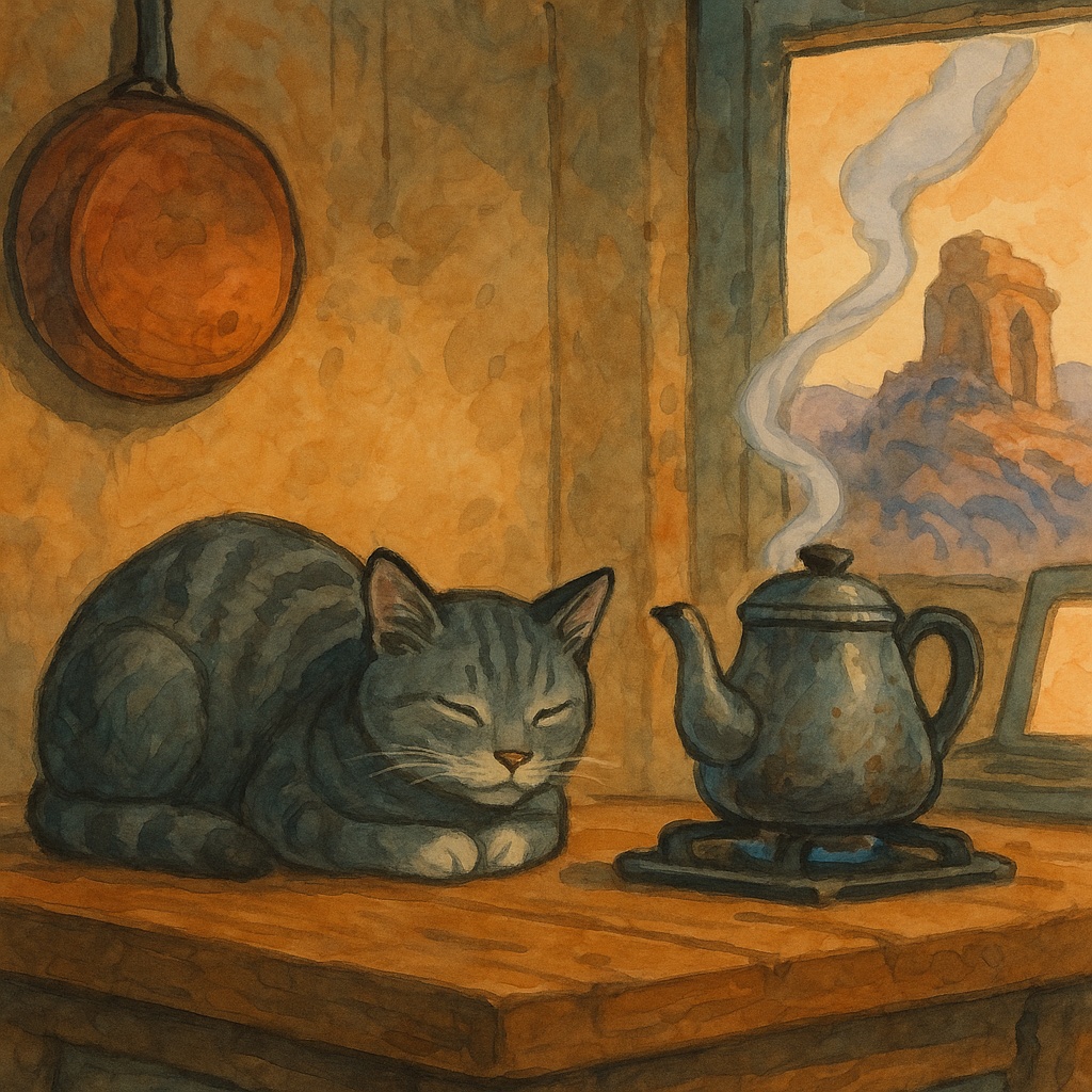 Cricket Asleep By Kettle