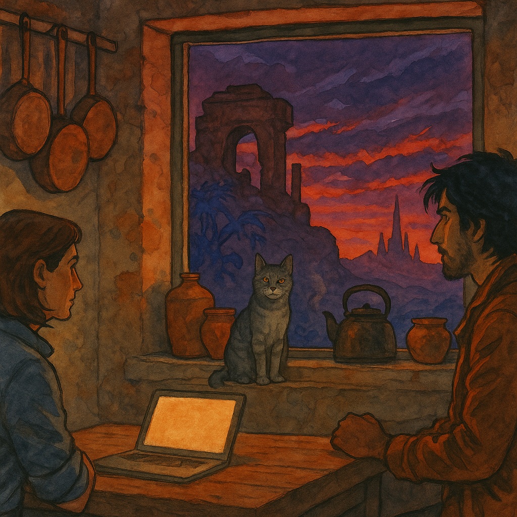 Wine-Colored Horizon